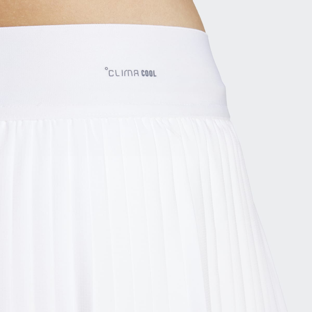 CLUB PLEATED SKIRT White