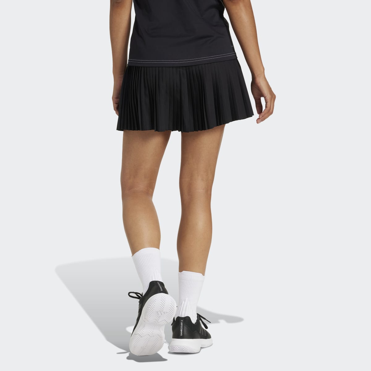 CLUB PLEATED SKIRT Black