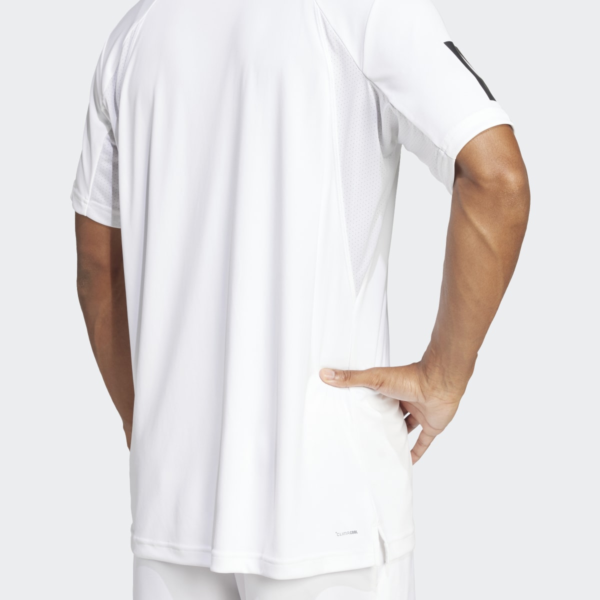 CLUB CLIMACOOL 3-STRIPES T-SHIRT White