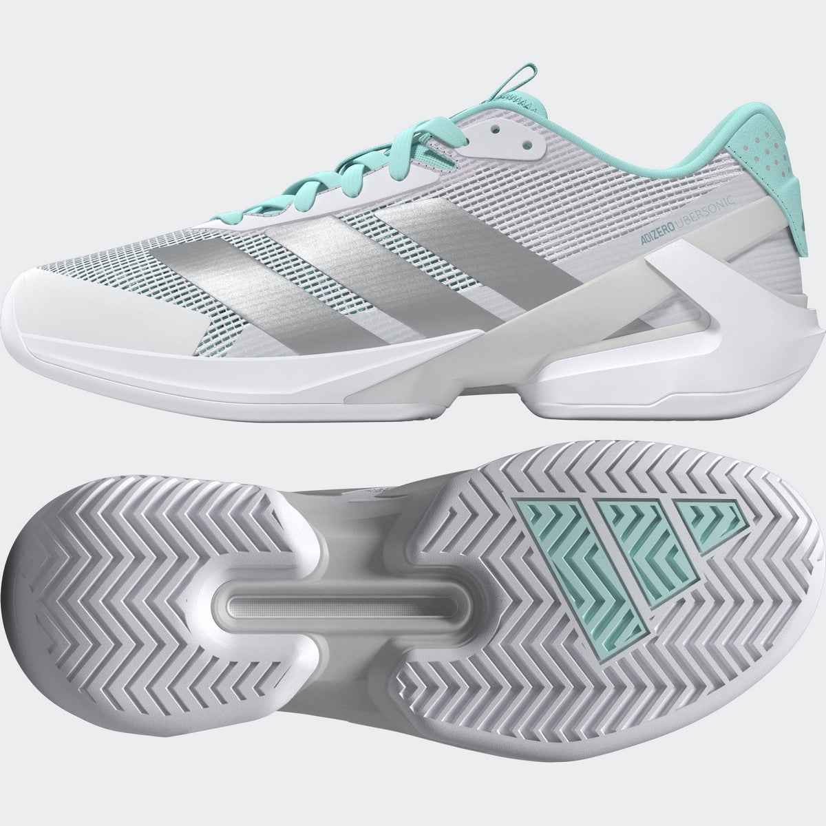 adizero Ubersonic 5 Women's NM White/Aqua